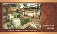 MỘ ÔNG BINH BỘ KIỂM DUYỆT TY THỪA VỤ LANG HỌ TRẦN