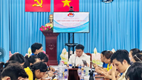 Đoàn TNCS Hồ Chí Minh Phường Võ Thị Sáu học tập Nghị quyết đại hội Đoàn các cấp