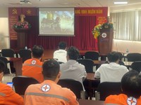 Công an Quận 3 tập huấn nghiệp vụ chữa cháy và cứu nạn cứu hộ PCCC CNCH Công ty Điện lực Sài Gòn