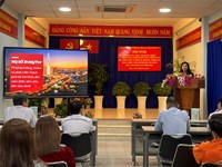 Học tập, quán triệt và triển khai thực hiện Nghị quyết của Bộ Chính trị về phương hướng, nhiệm vụ phát triển Thành phố Hồ Chí Minh đến năm 2030, tầm nhìn đến năm 2045