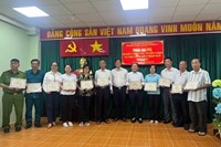 PHƯỜNG 5, QUẬN 3 TỔ CHỨC HỘI NGHỊ TỔNG KẾT CÔNG TÁC TUYỂN CHỌN VÀ GỌI CÔNG DÂN NHẬP NGŨ NĂM 2023
