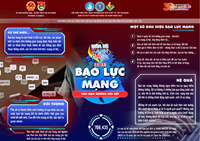 PHƯỜNG 3 INFOGRAPHIC TUYÊN TRUYỀN VỀ BẠO LỰC MẠNG
