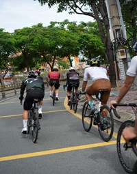 Câu lạc bộ xe đạp Phường 11 tổ chức hoạt động tuần hành định kỳ