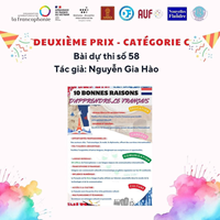 Học sinh trường THPT Marie Curie đạt giải II toàn quốc thiết kế poster