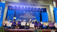 Học sinh trường THPT Nguyễn Thị Minh Khai đạt giải Nhất cấp Quốc gia Cuộc thi Học sinh, sinh viên với ý tưởng khởi nghiệp