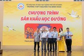 TRƯỜNG THPT NGUYỄN THỊ MINH KHAI TỔ CHỨC CHƯƠNG TRÌNH SÂN KHẤU HỌC ĐƯỜNG