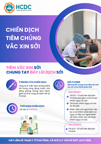 Infographic - Chiến dịch tiêm chủng vắc xin sởi