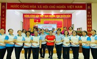 Hội LHPN Phường Võ Thị Sáu khai giảng lớp thể dục đồng diễn