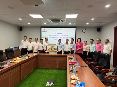 QUẬN 3 THAM QUAN TÌM HIỂU MÔ HÌNH TRUNG TÂM DỮ LIỆU TẠI CÔNG TY CÔNG NGHỆ THÔNG TIN ĐIỆN LỰC THÀNH PHỐ HỒ CHÍ MINH