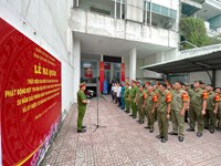 Phường 11 tổ chức ra quân 50 ngày đêm trấn áp tội phạm  chào mừng 50 năm Ngày giải phóng Miền Nam thống nhất đất nước  Kỷ niệm 135 năm Ngày sinh Chủ tịch Hồ Chí Minh