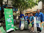 PHƯỜNG 12 TỔ CHỨC HOẠT ĐỘNG “TRẠM XANH TÁI CHẾ”
